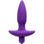 Aria Vibrating Silicone Anal Plug - Small