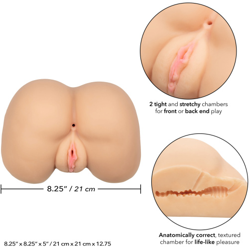 Stroke It Life-Size Ass - Ivory