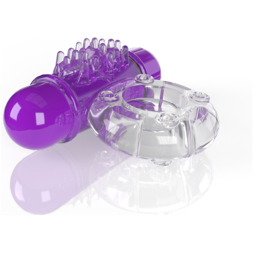 Screaming O 4t - Owow Super Powered Vibrating Ring - Grape