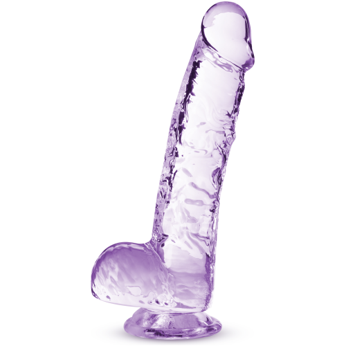 Naturally Yours - 6 Inch Crystalline Dildo -  Amethyst