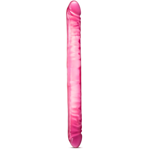 B Yours 18 Inch Double Dildo - Pink