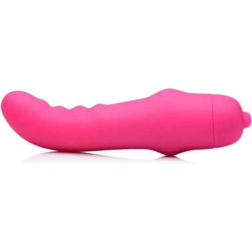 Lil Wavy Mini Silicone G-Spot Vibe - Magenta