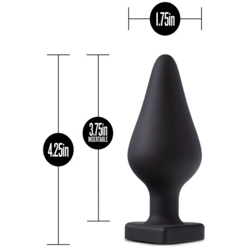 Temptasia - Fuck Me Butt Plug - Black