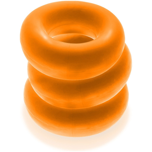 Fat Willy 3-Pack Jumbo Cockring - Orange