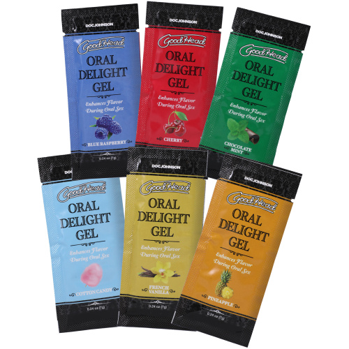 Goodhead - Oral Delight Gel - 6 Pack - 0.24 Oz