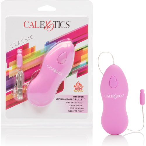 Whisper Micro Heated Bullet - Pink