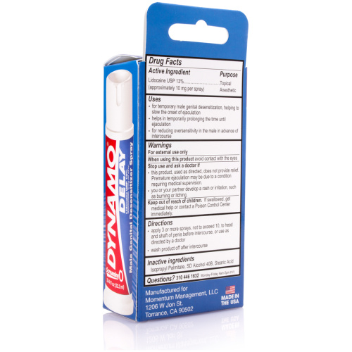 Dynamo Delay Spray - 12 Count Display