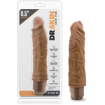 Dr. Skin - Cock Vibe 10 - 8.5 Inch Vibrating Cock  - Mocha