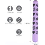 Unity X-Long Plw Print Super Charged Bullet - 420 Series - Violet
