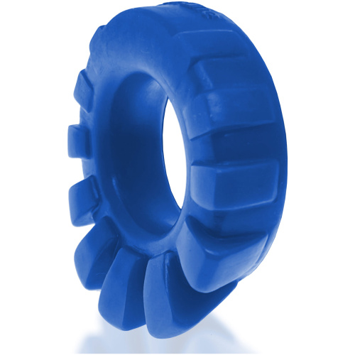 Cock-Lug Lugged Cockring - Marine Blue