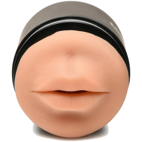 Mistress Double Shot Mouth and Pussy Stroker - Medium