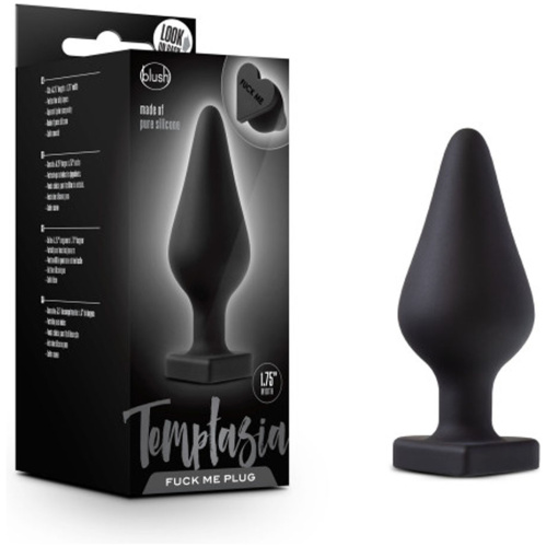 Temptasia - Fuck Me Butt Plug - Black