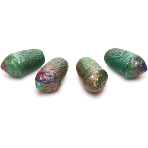 Larva Silicone Ovipositor Dildo With Eggs - Multicolor