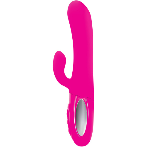 Hypnotic - Hot Pink - Thrusting Rabbit With Swinging Clitoral Stimulator