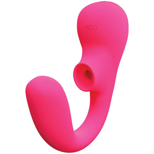 Suki Plus Rechargeable Dual Sonic Vibe - Foxy Pink