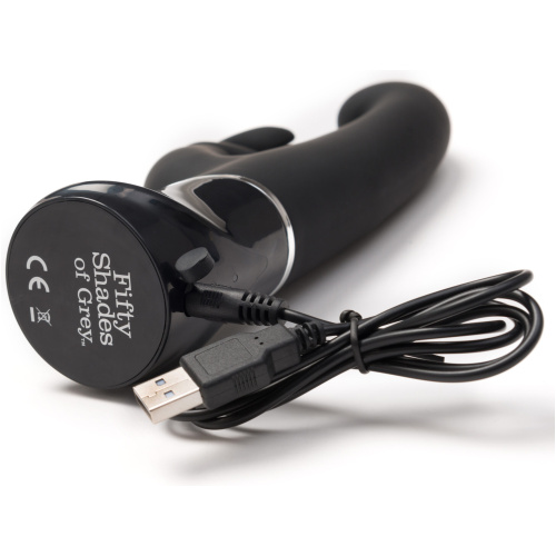 Fifty Shades of Grey Greedy Girl Rechargeable G-Spot Rabbit Vibrator