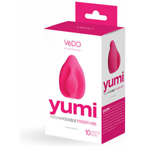 Yumi Rechargeable Finger Vibe - Foxy Pink