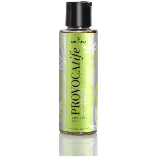 Provocatife Hemp Oil & Pheromone Infused Massage Oil - 4.2 Fl. Oz. / 125 ml