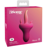 Threesome Holey Trinity Triple Tongue Vibrator -  Pink