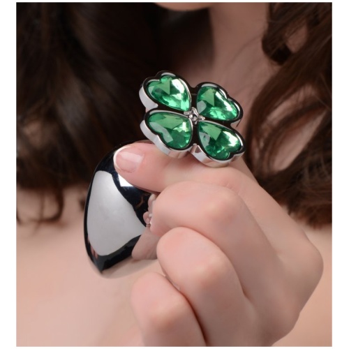 Lucky Clover Gem Anal Plug - Medium