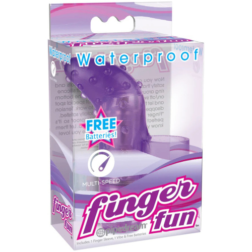 Waterproof Finger Fun - Purple