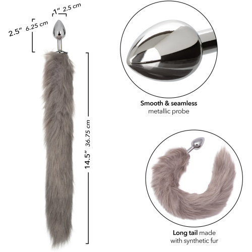 Running Wild Tail - Grey