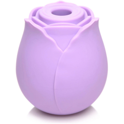 Bloomgasm Wild Rose 10x Suction Clit Stimulator - Purple