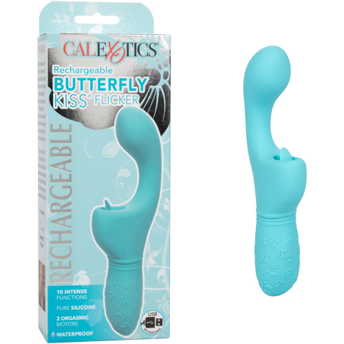 Rechargeable Butterfly Kiss Flicker - Blue