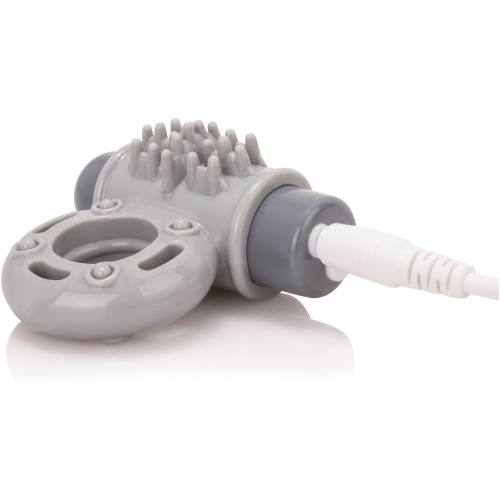 Charged Owow Rechargeable Vibe Ring - Grey