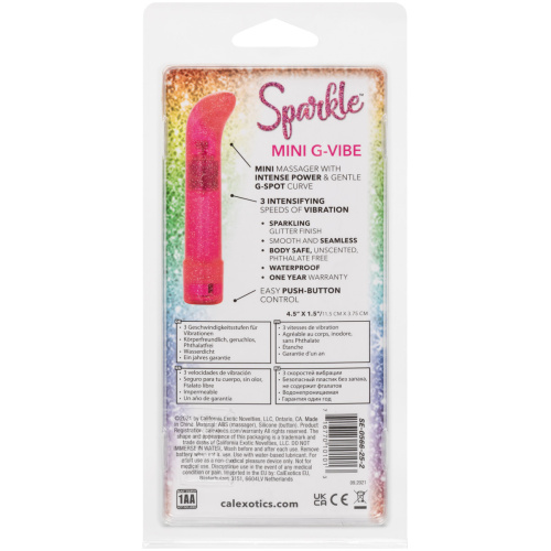 Sparkle Mini G-Vibe - Pink