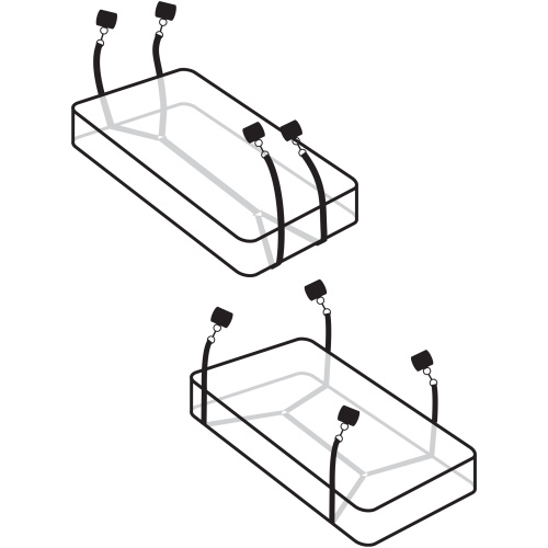 Fetish Fantasy Limited Edition Wraparound Matress Restraints