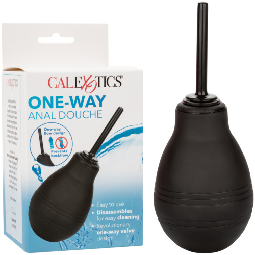 One Way Anal Douche - Black