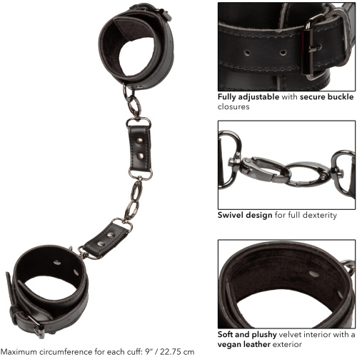 Euphoria Collection Hand Cuffs - Black