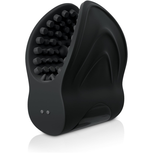 Vibrating Silicone Edger Trainer - Black