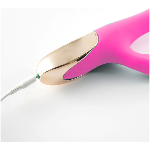 Maui 420 Series - Dual Motor G-Spot Pot Leaf - Rechargeable Vibrator - Pink