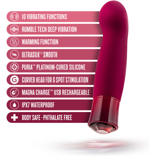 Oh My Gem - Classy - Garnet - Fuchsia