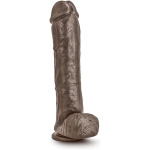 Dr. Skin Mr. Savage 11.5 Inch Dildo With Suction  Cup - Chocolate