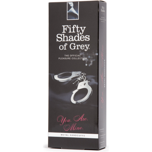 Fifty Shades of Grey You Are Mine Metal   Handcuffs
