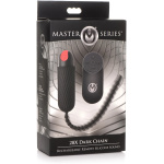 28x Dark Chain Rechargeable Remote Silicone Sound - Black