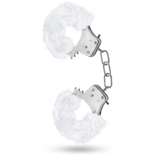 Temptasia - Plush Fur Cuffs - White