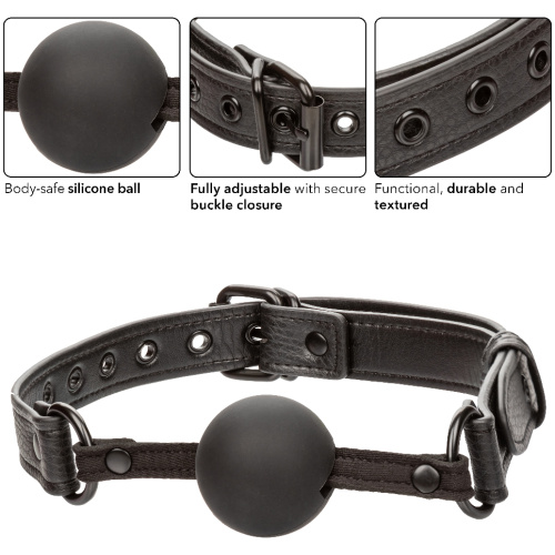 Nocturnal Collection Ball Gag - Black