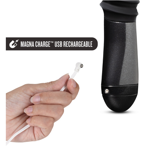Temptasia - Lazarus - Thrusting Dildo - Black