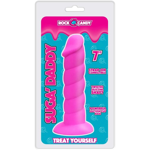 Suga-Daddy 7 Inch Dong - Pink