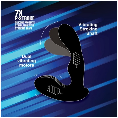 7x P-Milker Silicone Prostate Stimulator With Milking Bead