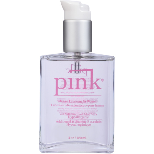 Pink 4oz. Glass Bottle
