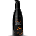 Aqua Sweet Peach Flavored Water Based Intimate  Lubricant - 2 Fl. Oz.