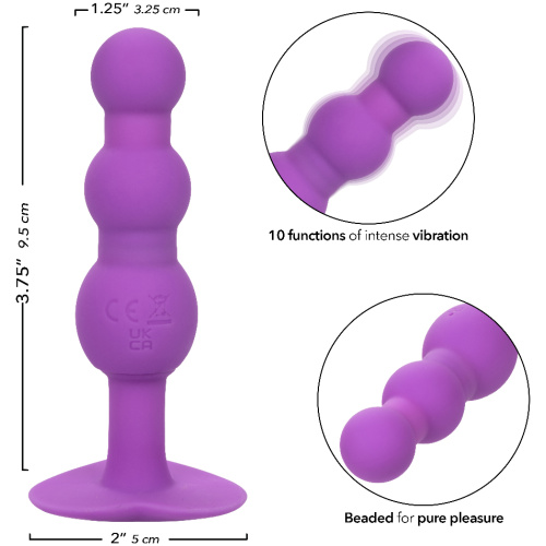 First Time Triple Beaded Probe - Purple