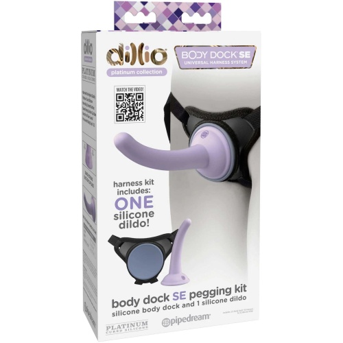 Dillio Platinum Body Dock Se Pegging Kit - 5 Inch - Purple