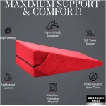 Xl-Love Cushion Large Wedge Pillow - Red
