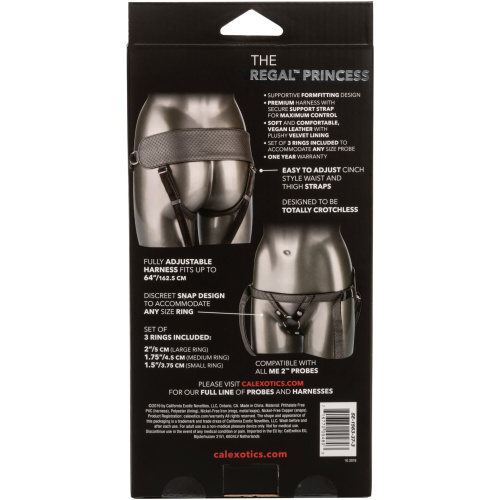 Her Royal Harness  the Regal Princess - Pewter